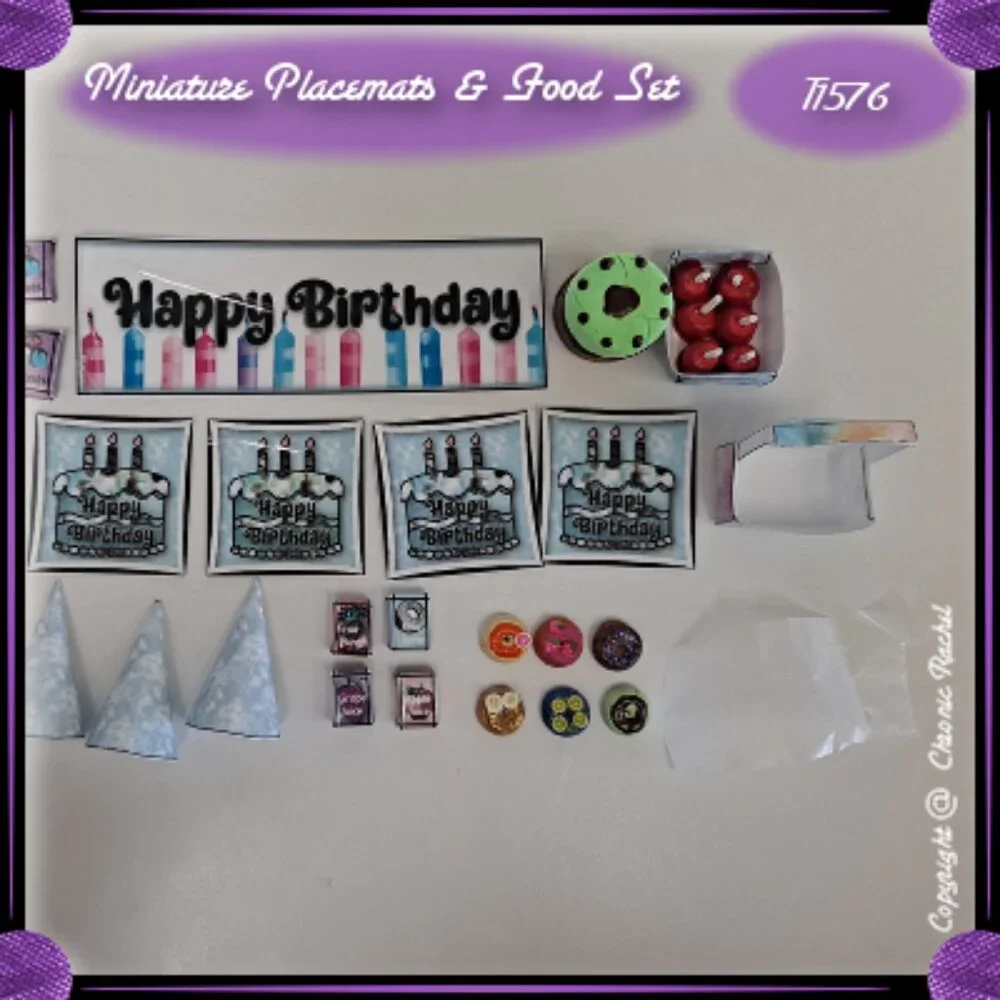 Large Birthday Set - Seafoam Green